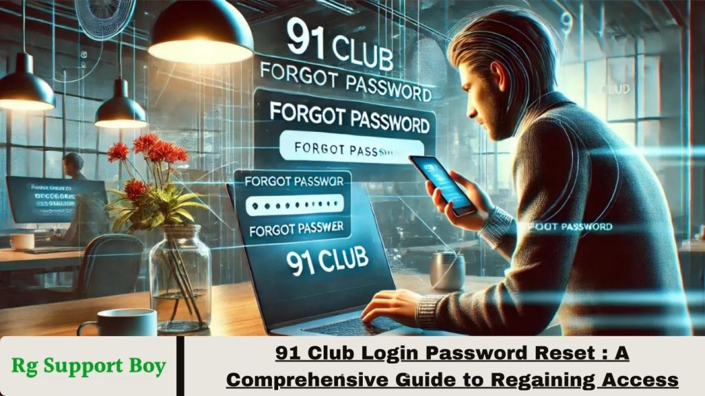 91 Club Login Password Reset