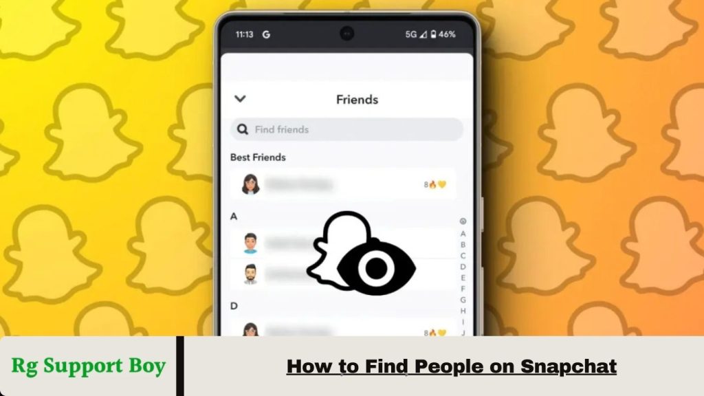 Find People on Snapchat